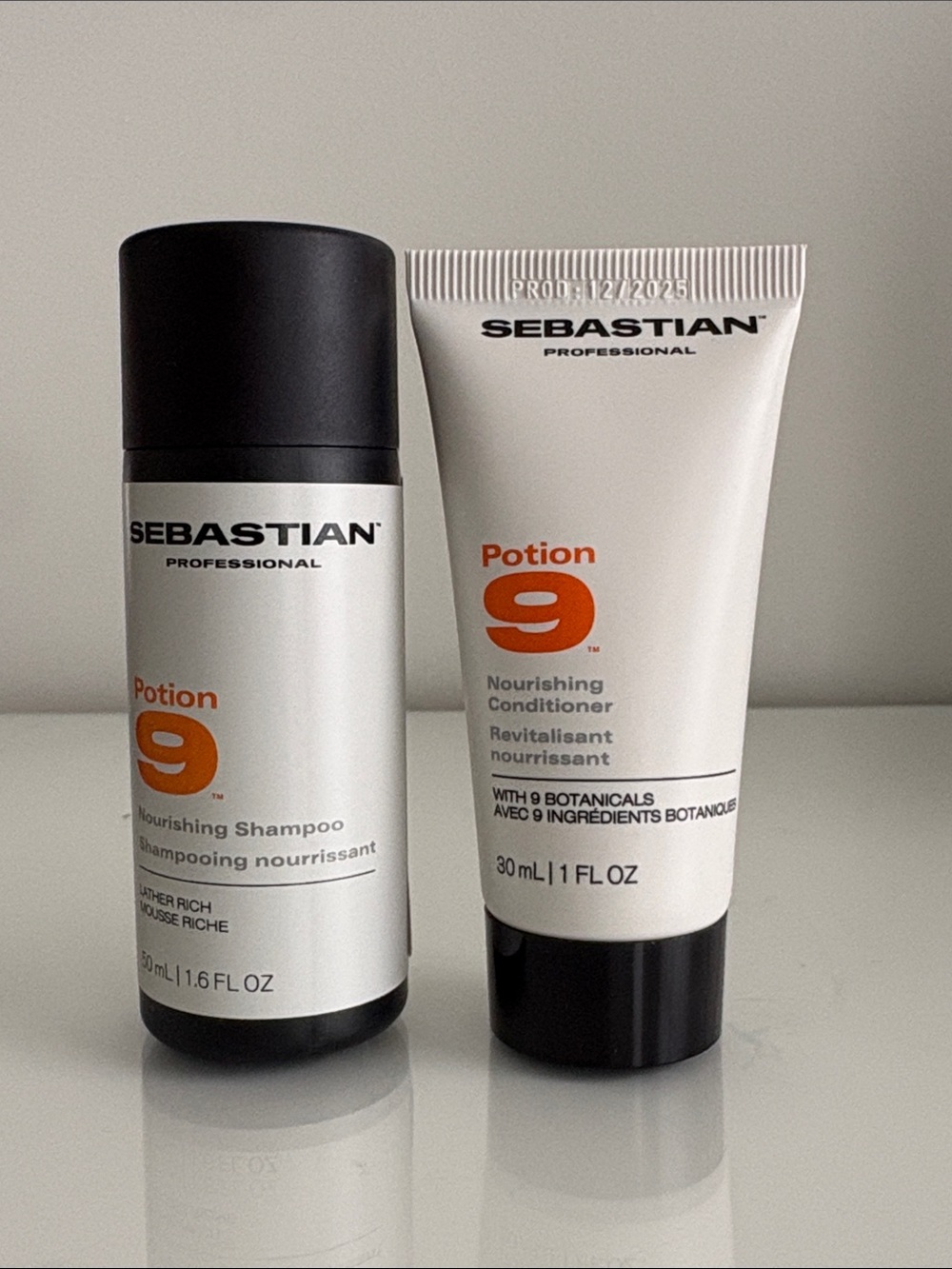 $12💕 SEBASTIAN Potion 9 Nourishing Shampoo & Conditioner